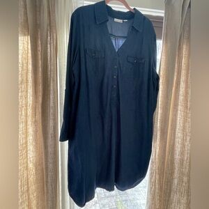 Westport Denim Blue Shirt Dress